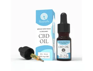 Flowrolls Olejek konopny Broad Spectrum CBD 10%